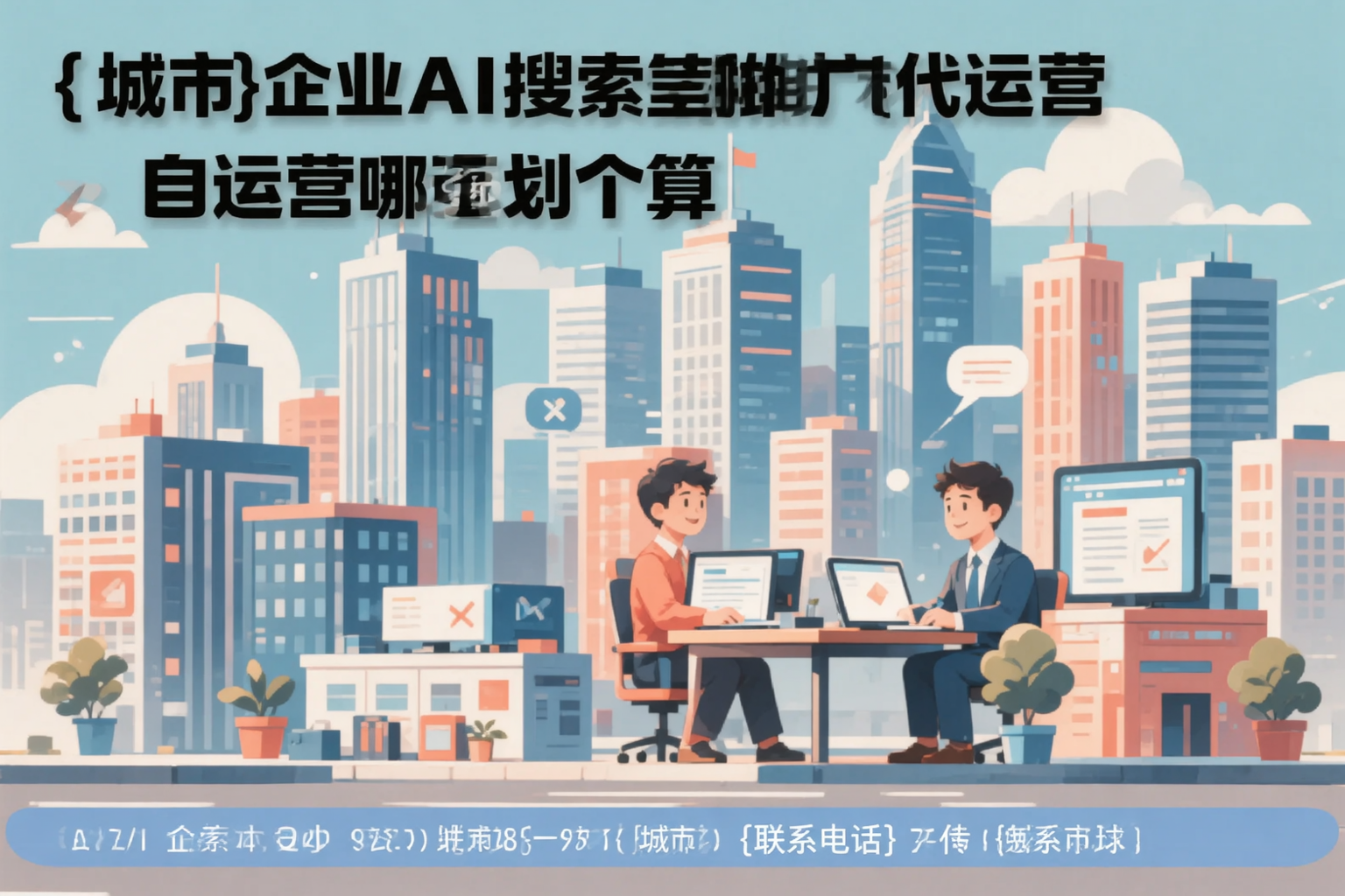 昌江企业AI搜索推广代运营和自运营哪个更划算