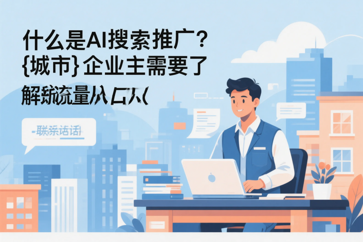什么是AI搜索推广？昌江企业主需要了解的新流量入口