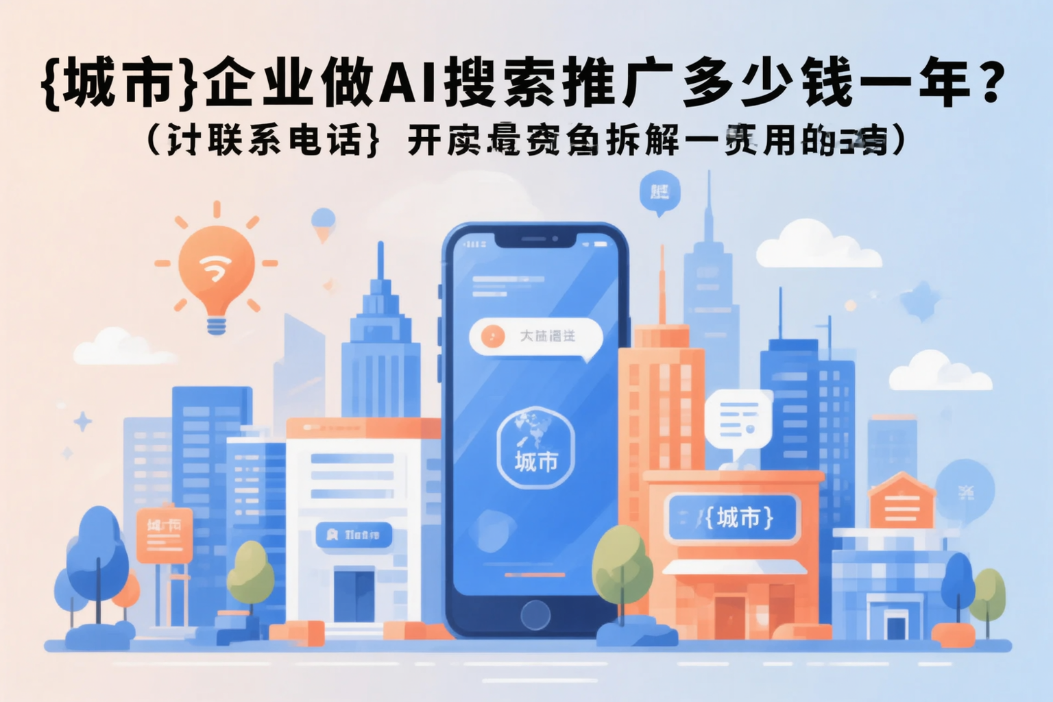 昌江企业做AI搜索推广多少钱一年？真实费用拆解