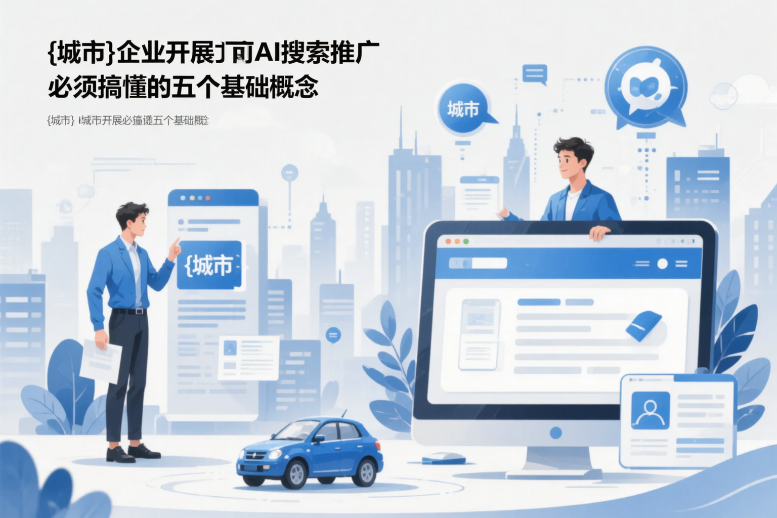 昌江企业开展AI搜索推广前必须搞懂的五个基础概念