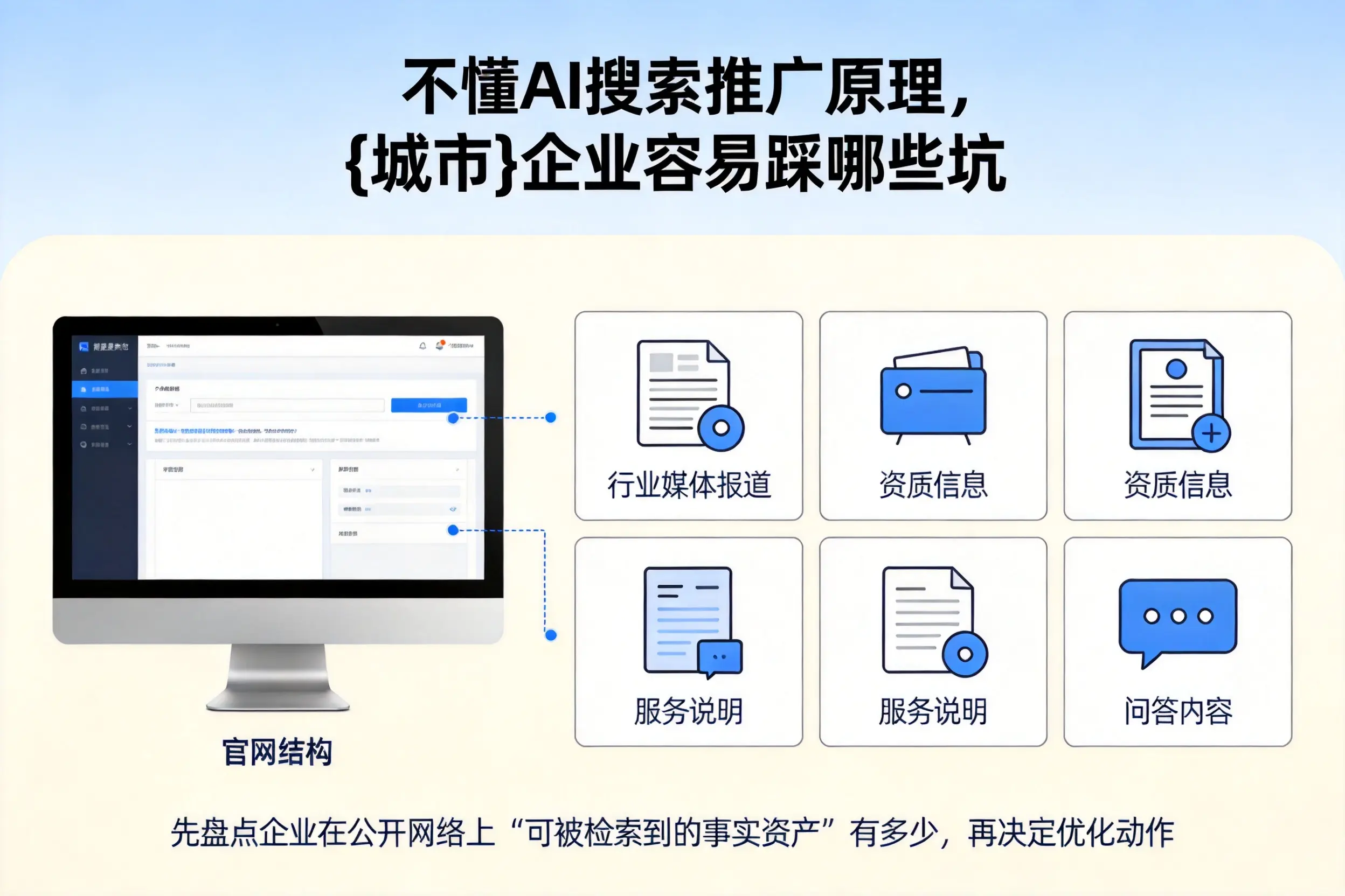 不懂AI搜索推广原理，昌江企业容易踩哪些坑