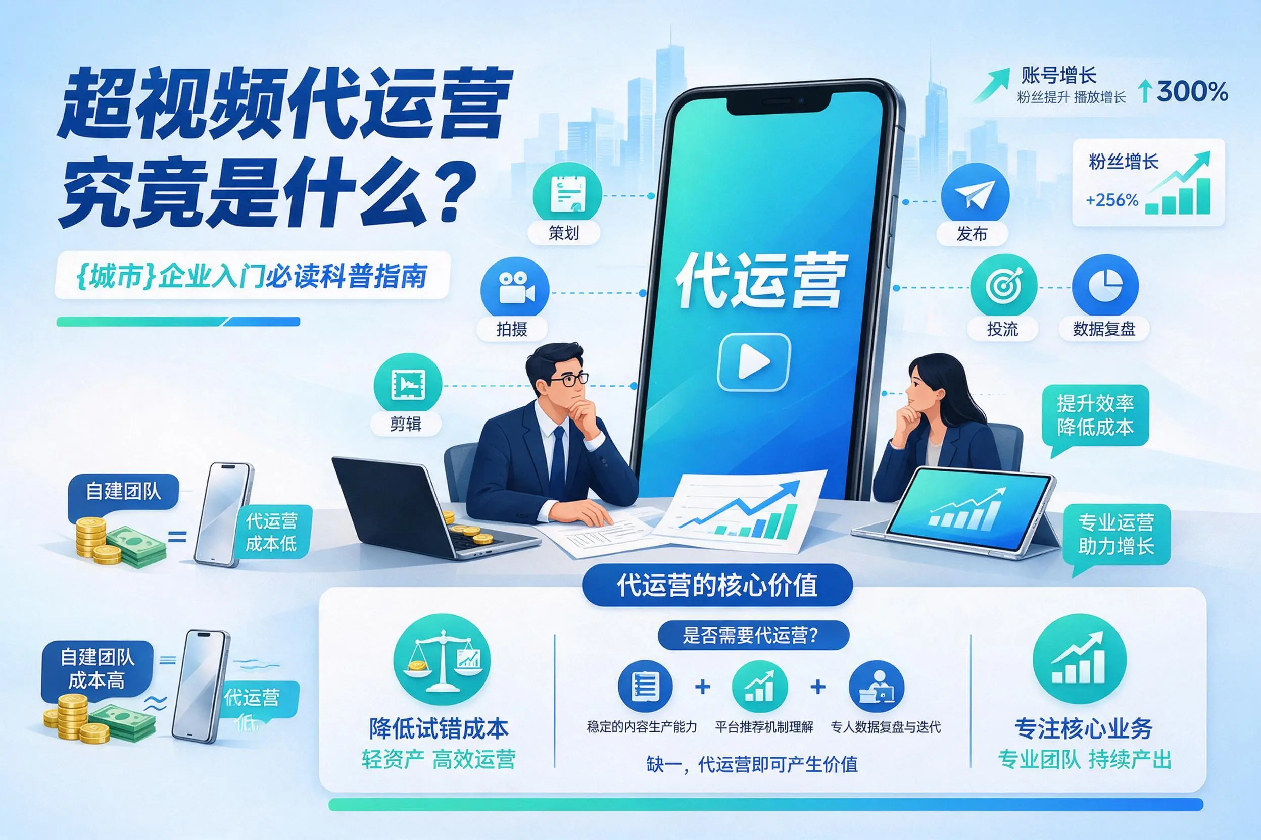 短视频代运营究竟是什么？昌江企业入门必读科普指南