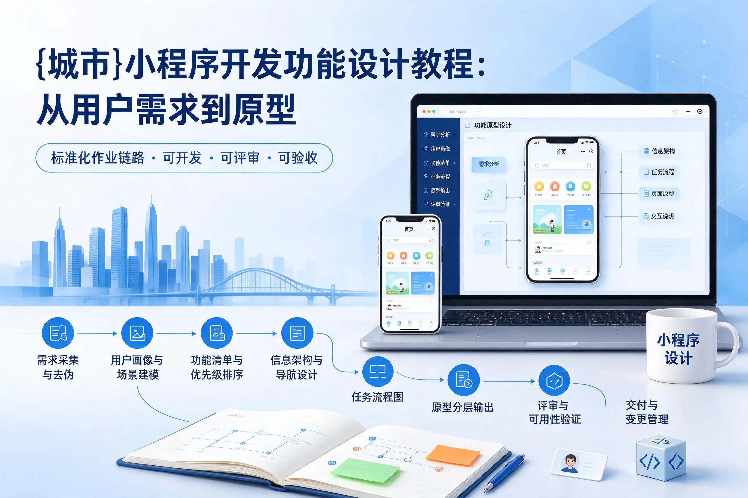 昌江小程序开发功能设计教程：从用户需求到原型